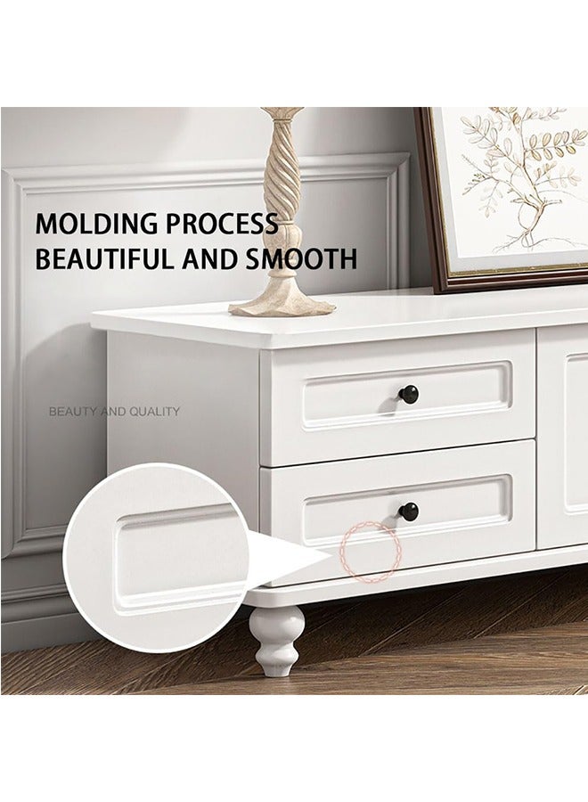 Generic Simple modern TV cabinet coffee table combination Nordic small apartment living room  furniture simple home TV cabinet floor cabinet - Image 3