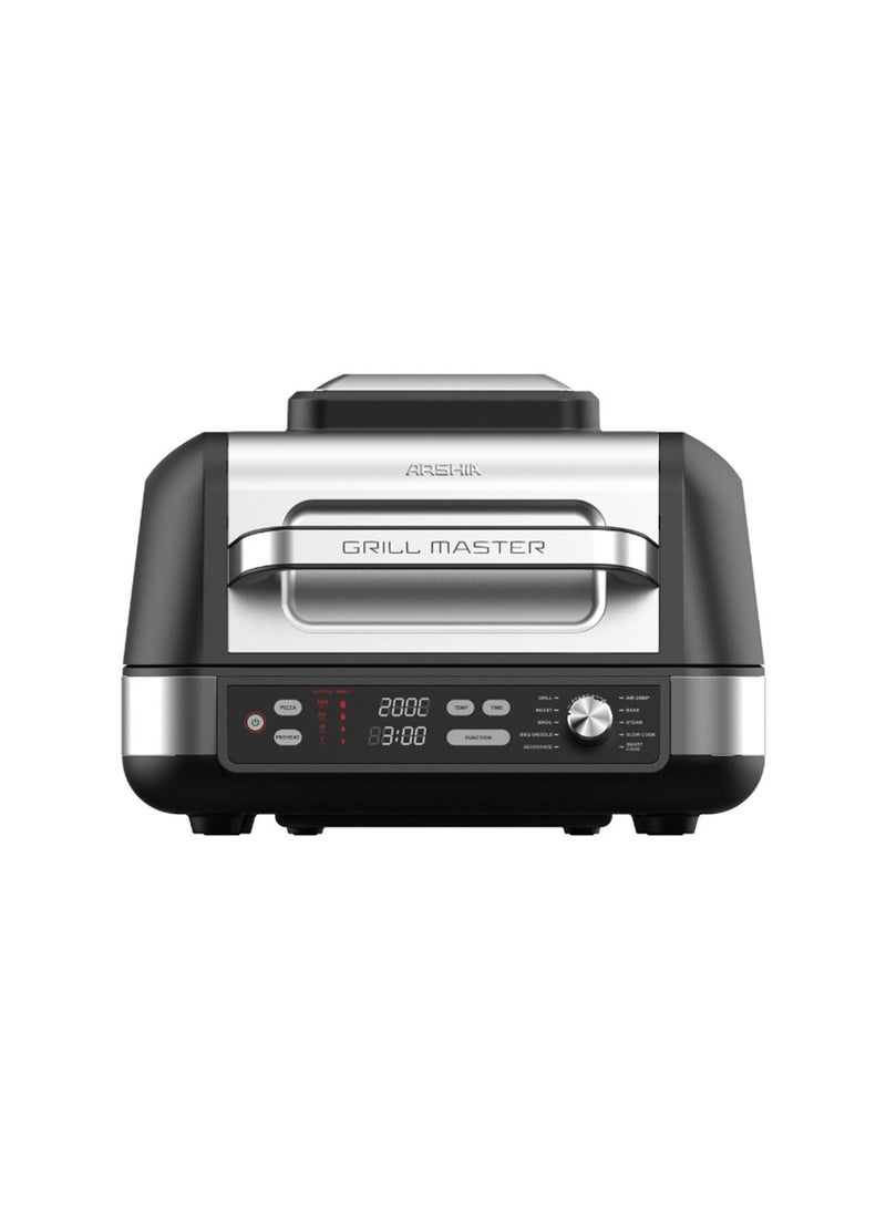 Arshia Grill Master 10-in-1 Multi-Function Electric Grill – 1750W Power – 10L Capacity - Image 1