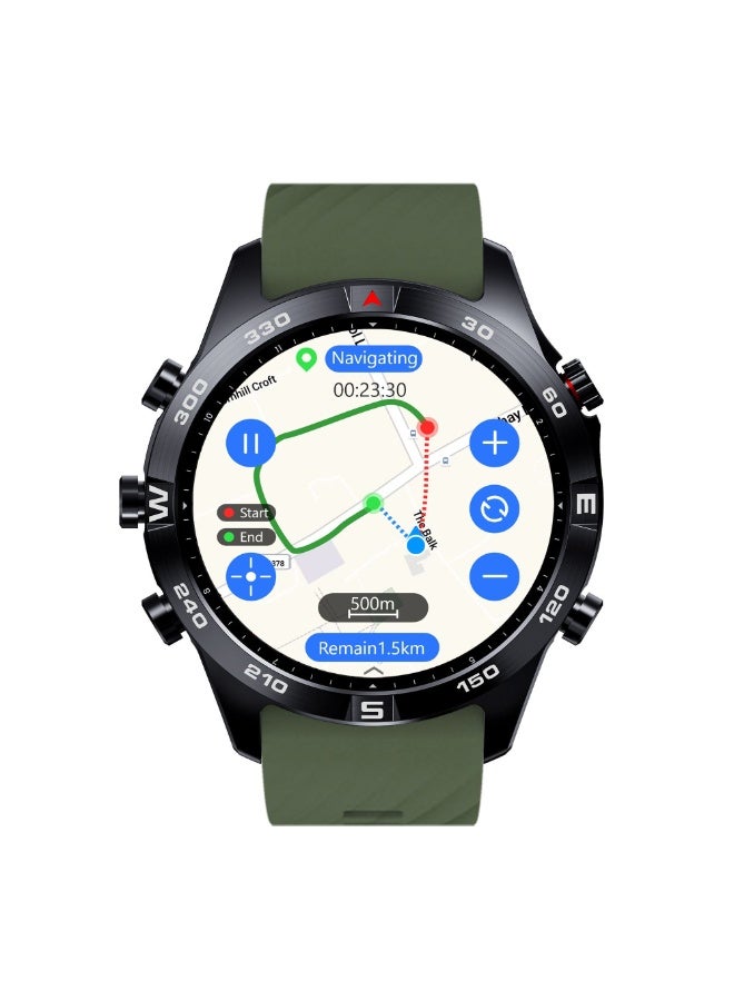 SUNROAD G7 Beidou GPS call and location data import heart rate monitoring voice intelligent outdoor watch