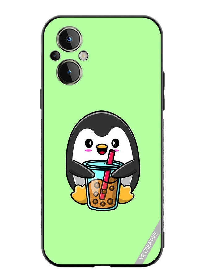 VR CREATIVE - Protective Case Cover For OnePlus Nord N20 5G Penguine Cola Design Multicolour - Image 1