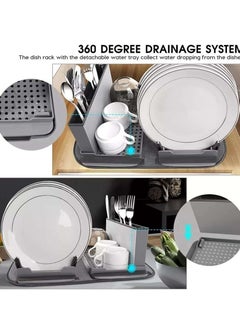 Generic Drying mat dish towel, organizer of plates, cups, spoons, forks and knives  - Image 5