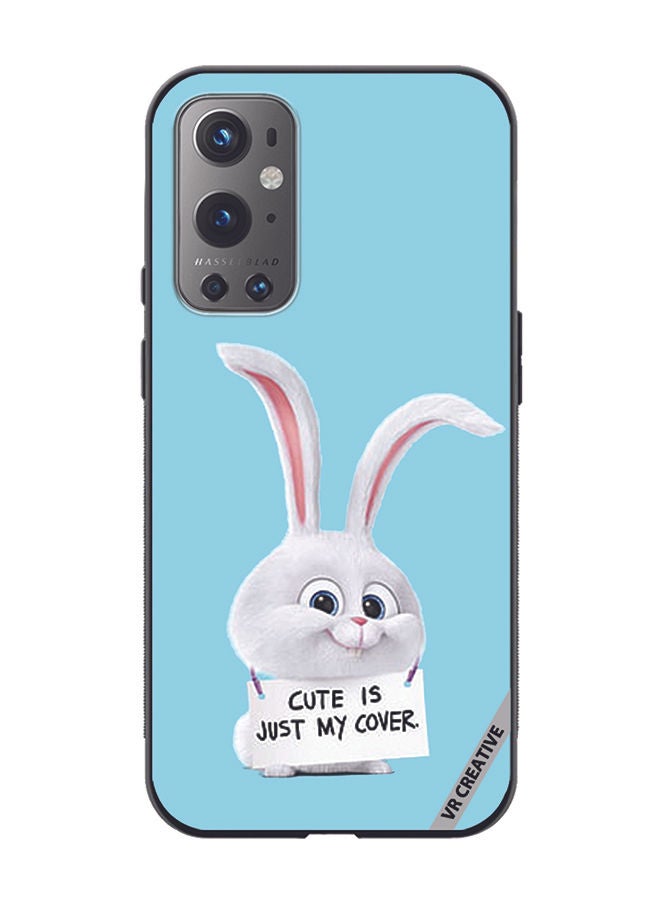 VR CREATIVE Protective Case Cover For OnePlus 9 Pro Bunny Design Multicolour - Image 1