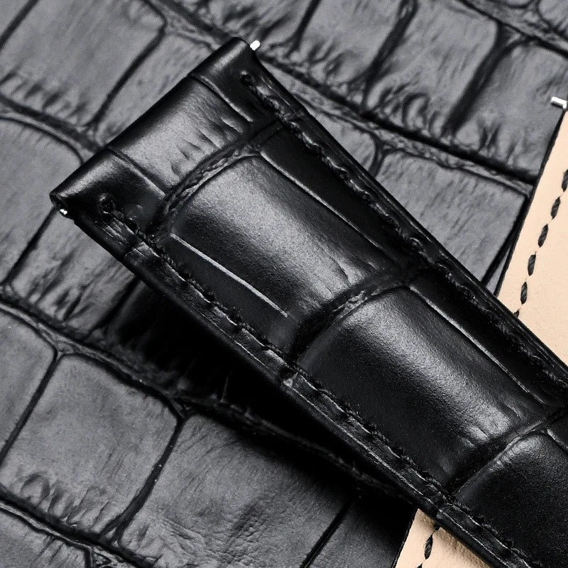 Bluejw Full Size Genuine Cowhide Leather Watch Strap for Men and Women – High Quality Replacement Watch Band in 18mm, 20mm, 22mm, 24mm Sizes - Image 3