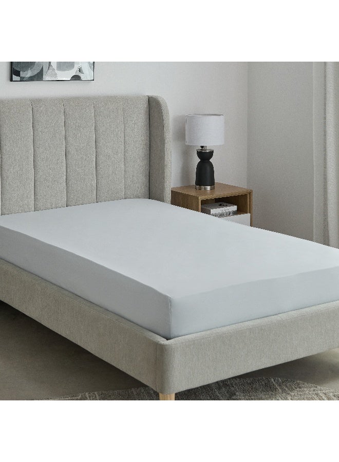 Home Box Essential Cotton Twin Fitted Sheet 120 x 200 x 36 cm  - Image 3