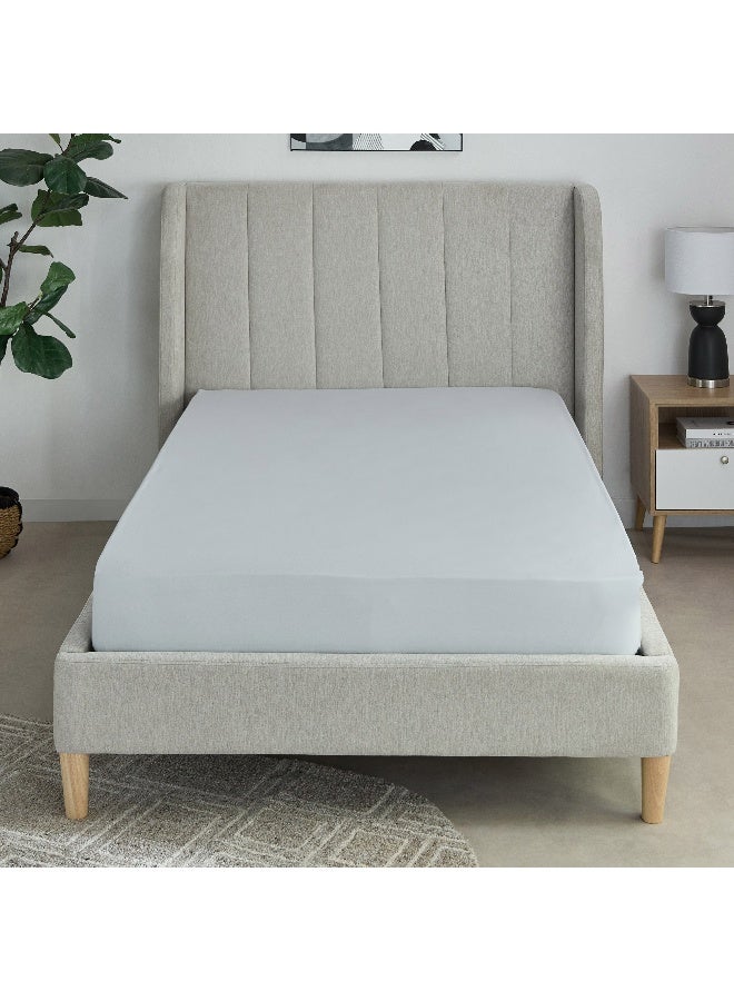 Home Box Essential Cotton Twin Fitted Sheet 120 x 200 x 36 cm  - Image 4