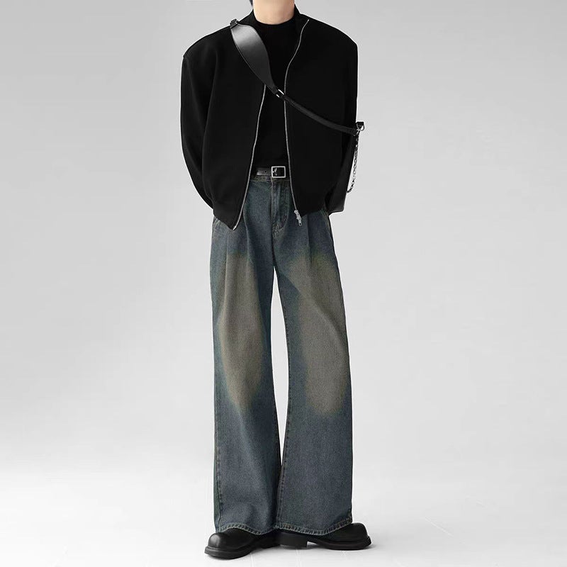Unisex Casual Daily Denim Jeans - Image 5