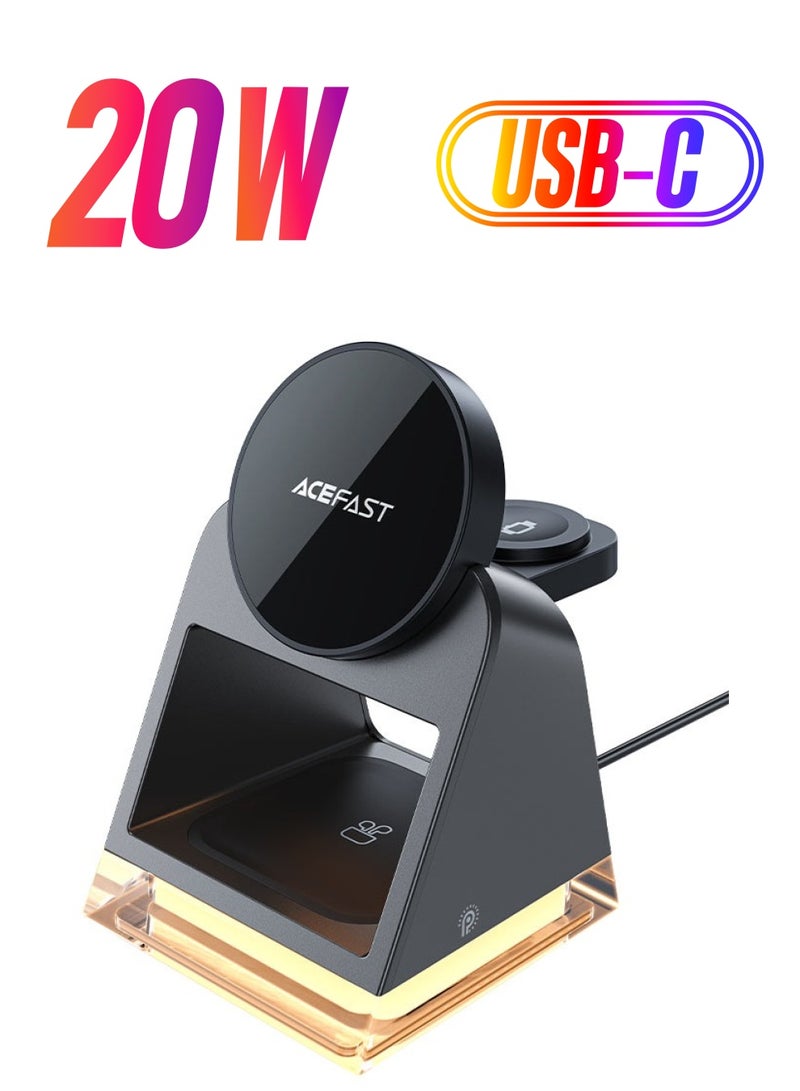ACEFAST Fast Wireless Charger Desktop Holder E17 - Image 1