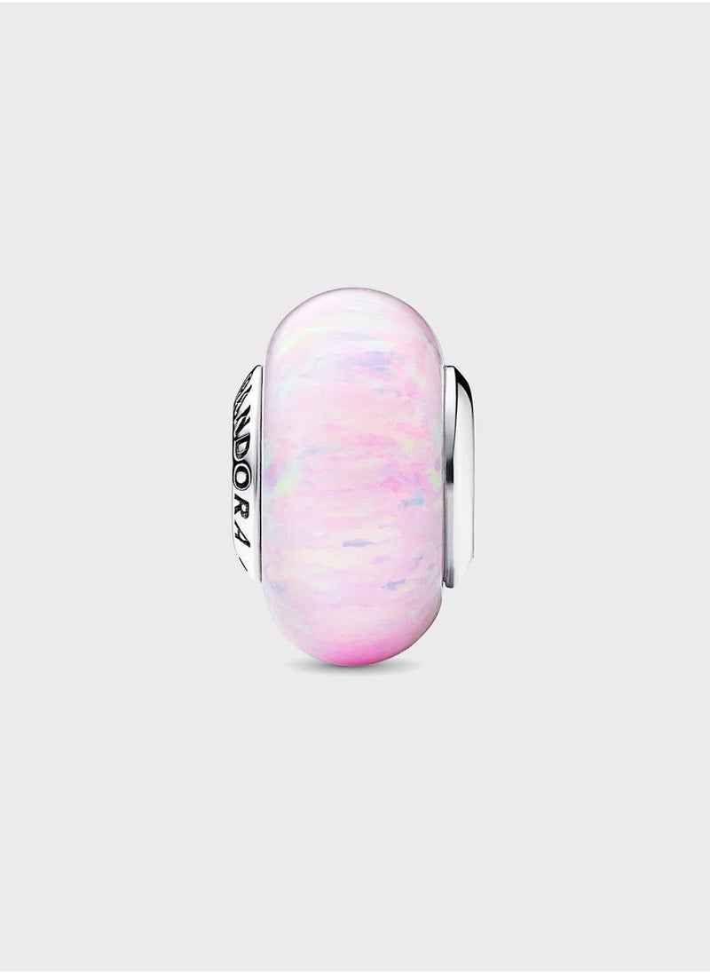 PANDORA Opalescent Pink Charm  - Image 2