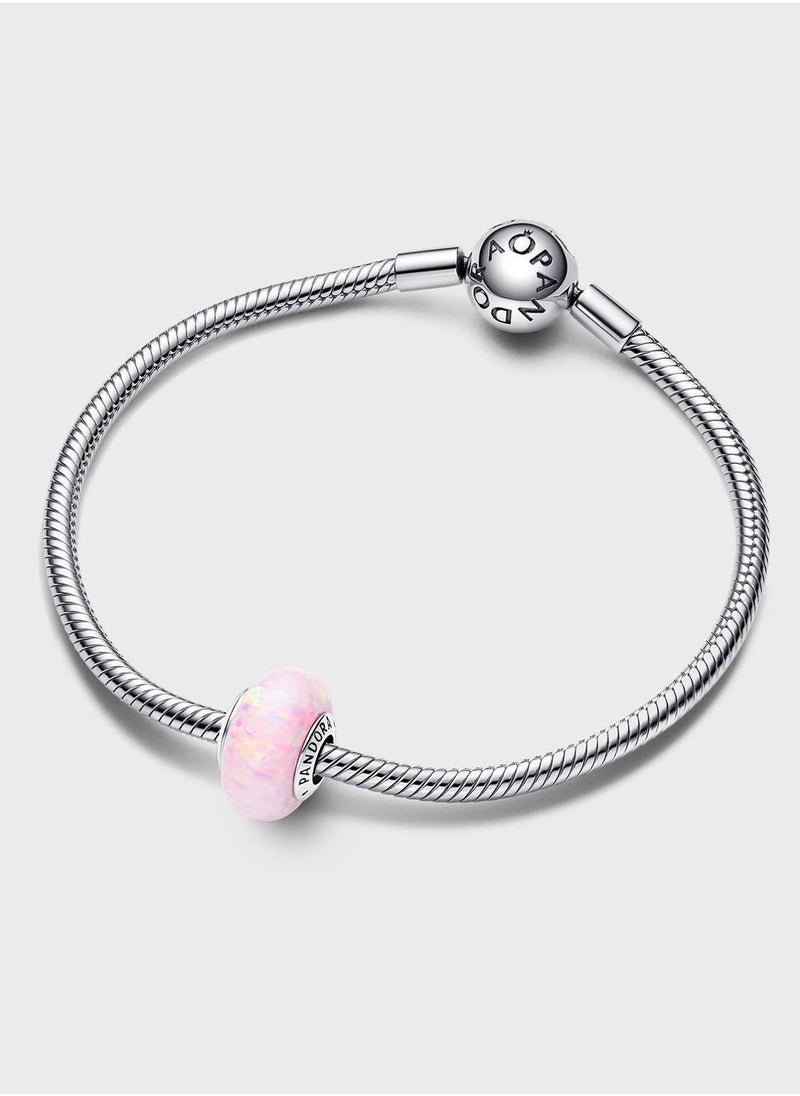 PANDORA Opalescent Pink Charm  - Image 3