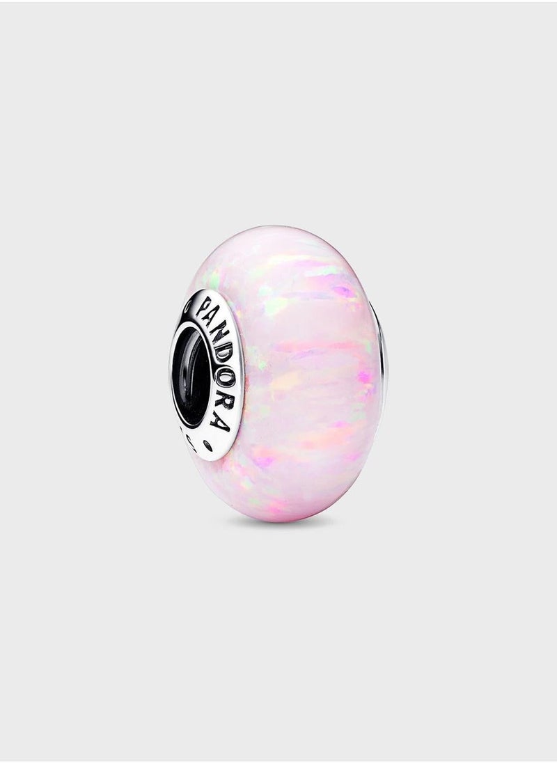 PANDORA Opalescent Pink Charm  - Image 1