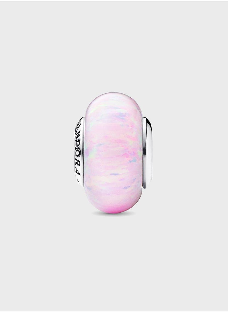 PANDORA Opalescent Pink Charm  - Image 2