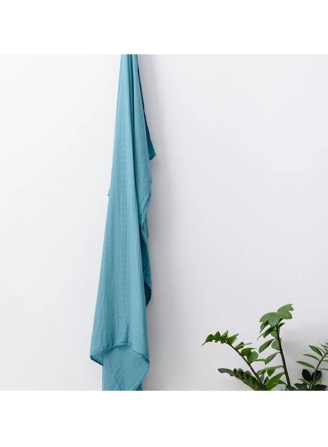 Anvi Baby Organic Bamboo Muslin Swaddle Wrap- Emerald City