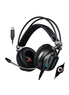 XIBERIA V10 Gaming Headset With Mic Comfortable USB Over-Ear Pro With Surround Sound Flexible Microphone For PC Xbox Switch Playstation