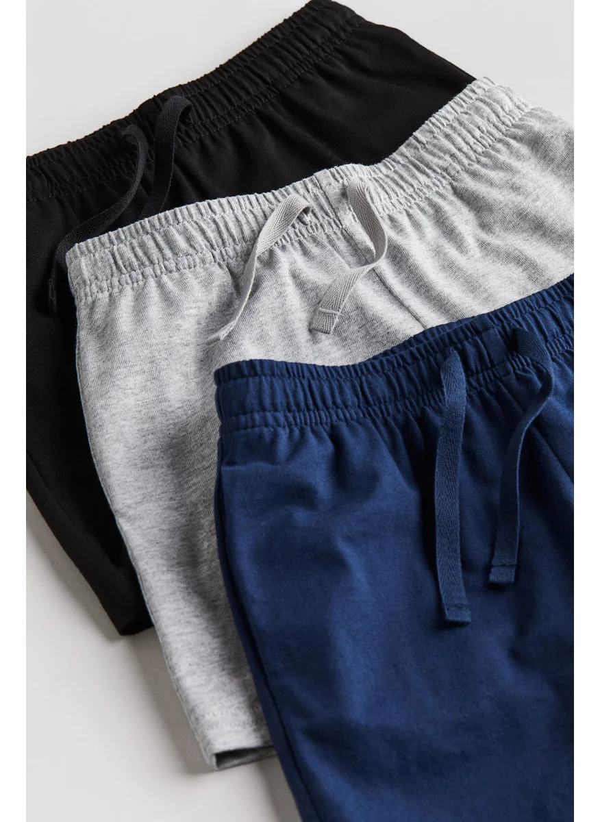 H&M 3-Pack Cotton Jersey Shorts