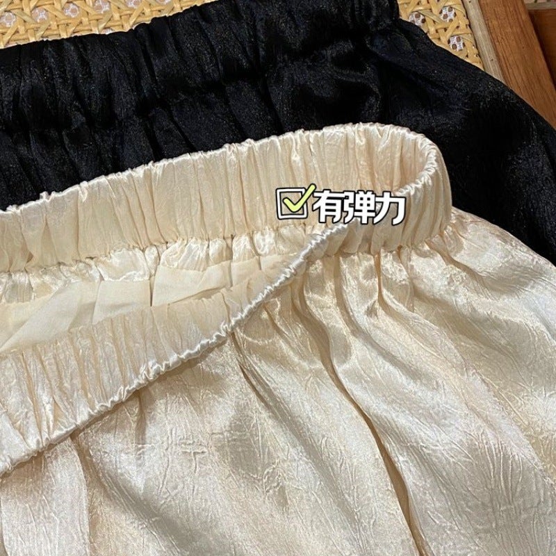 بدلة نسائية كورية 2026 بتصميم غير منتظم مع حزام على الخصر وتنورة متدلية مجموعة من قطعتين عصرية - Image 4