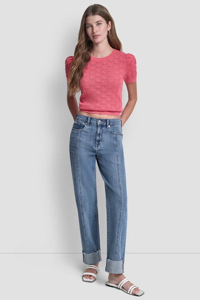 DKNY  HIGH RISE SEAMED CLA for Women | Best Price UAE