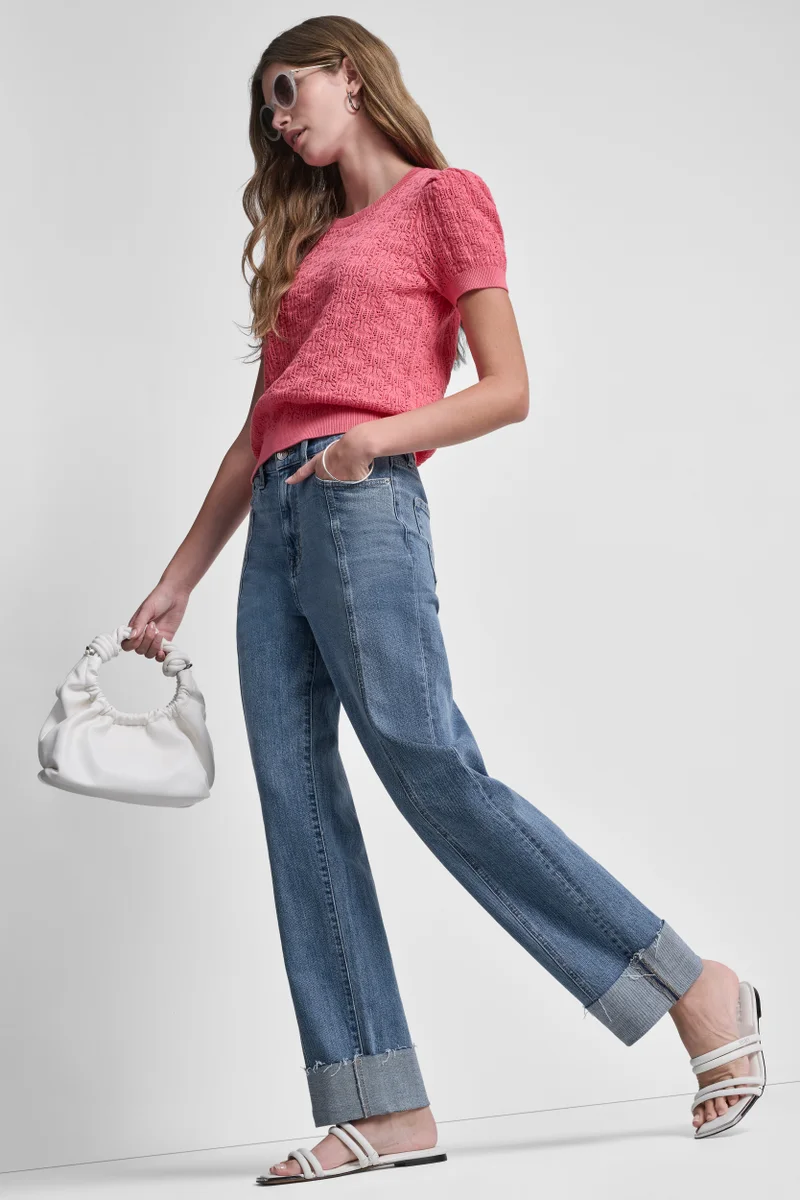 DKNY  HIGH RISE SEAMED CLA for Women | Best Price UAE