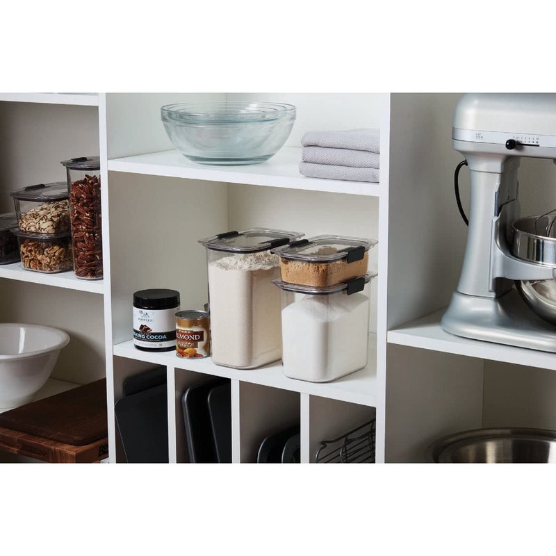 Rubbermaid Brilliance Pantry Airtight Food Storage Container, BPA-Free 7.8 Cup, Ideal for Brown Sugar - Efficient, Leak-Proof and Dishwasher-safe - Image 2