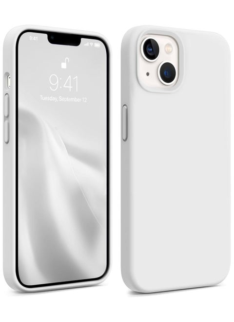 Case Compatible with iPhone 14 Plus, [Silicone Ultra Slim Thin Phone Case] Full Body Shockproof Protective with Soft Anti-Scratch Microfiber Lining for iPhone 14 Plus 6.7 inch