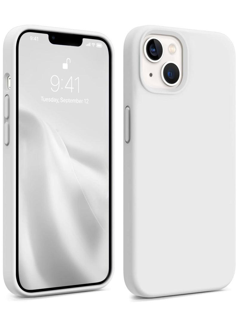 Case Compatible with iPhone 14 Plus, [Silicone Ultra Slim Thin Phone Case] Full Body Shockproof Protective with Soft Anti-Scratch Microfiber Lining for iPhone 14 Plus 6.7 inch