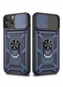 Built-in 360° Rotate Ring Stand Magnetic Cover Case for iPhone Pro 13 Pro Max