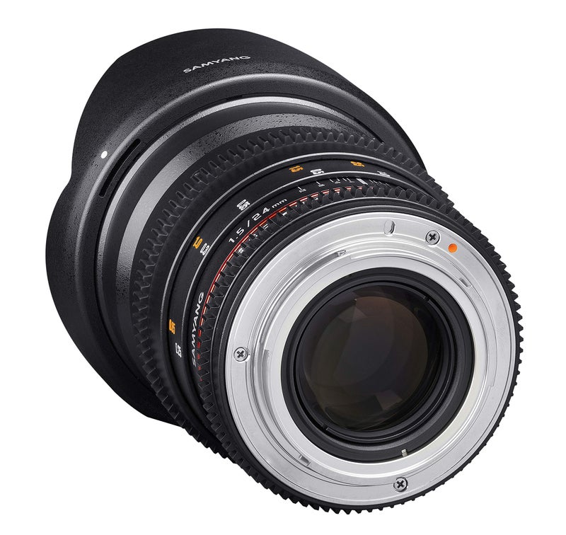 Samyang SYDS24M-N VDSLR II 24mm T1.5 Wide-Angle Cine Lens for Nikon (FX) Cameras - Image 5