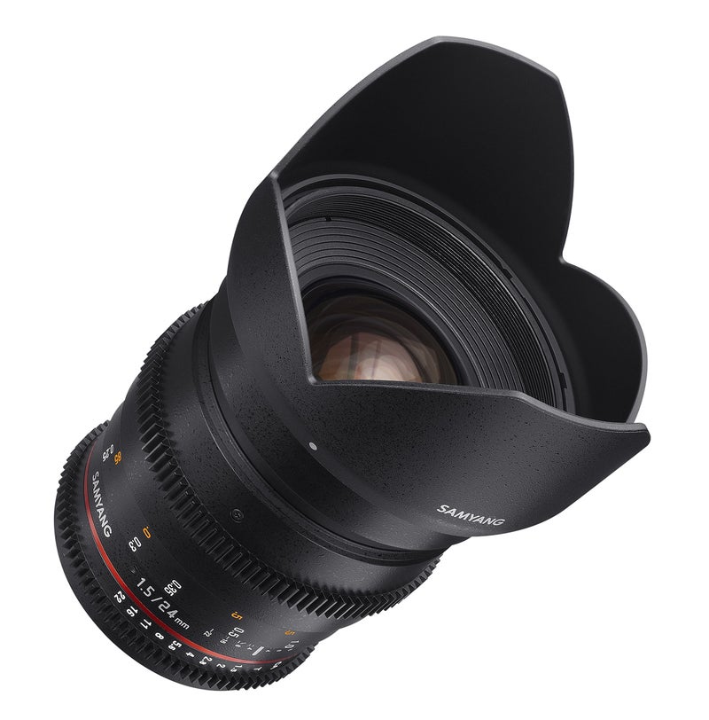 Samyang SYDS24M-N VDSLR II 24mm T1.5 Wide-Angle Cine Lens for Nikon (FX) Cameras - Image 3