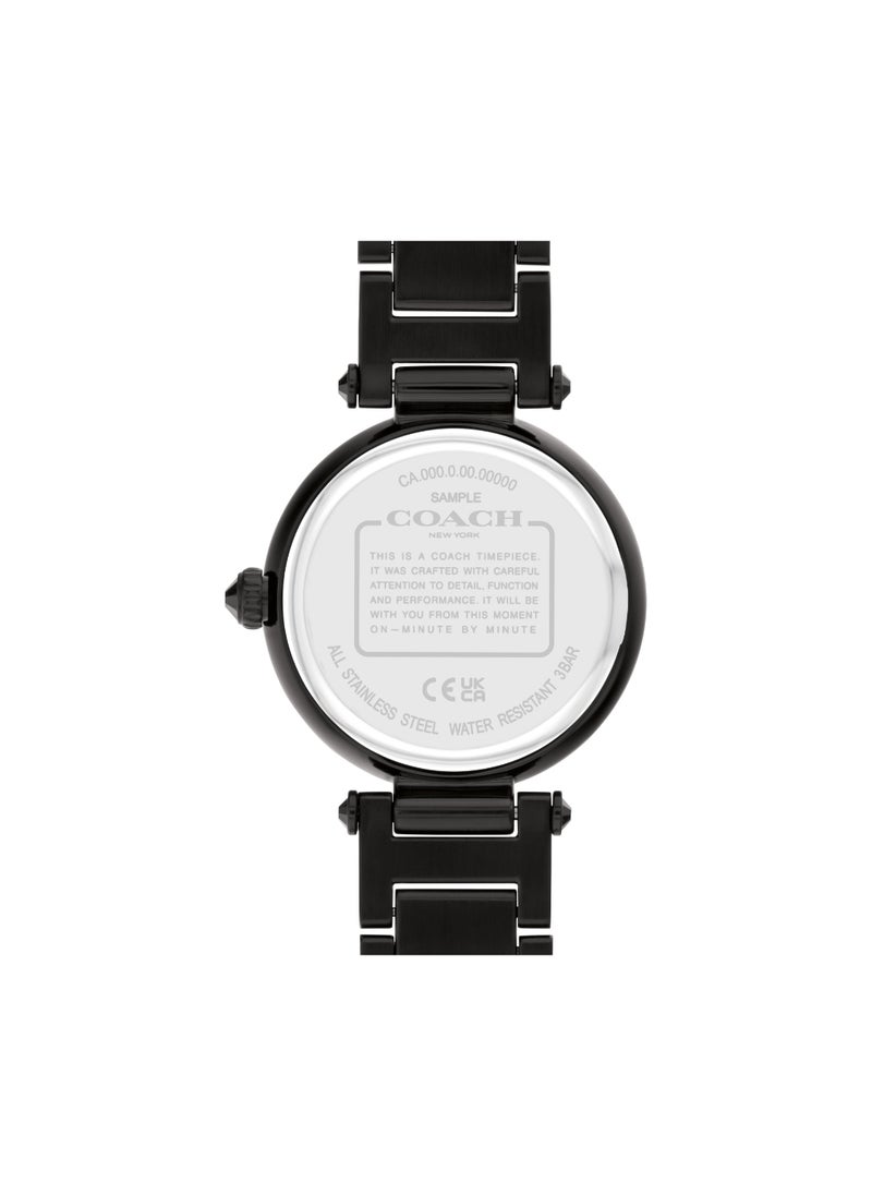 COACH COACH WATCHES ROUND ANALOG WOMEN'S BLACK CASE WATCH - 14504269  - Image 3