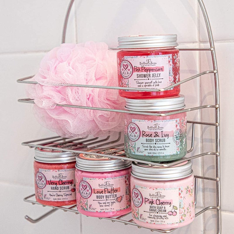 Bella and Bear Bella & Bear Rose & Ivy Body Scrub - Vegan & Cruelty-Free Oil-Free Exfoliator | Polish Your Skin to Perfection | 6.7oz of Floral Bliss for All Women - Image 2