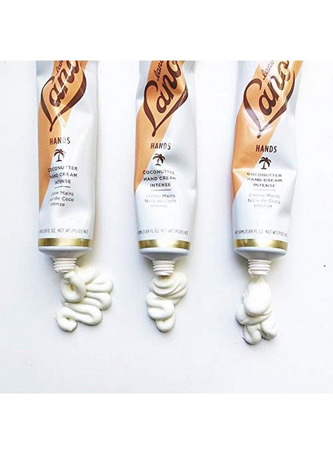 Lanolips Hand Cream Intense Coconutter Moisturizing Hand Lotion For Dry Cracked Hands + Cuticles Made With Lanolin Coconut Vitamin E + Shea Butter (50Ml) - Image 4