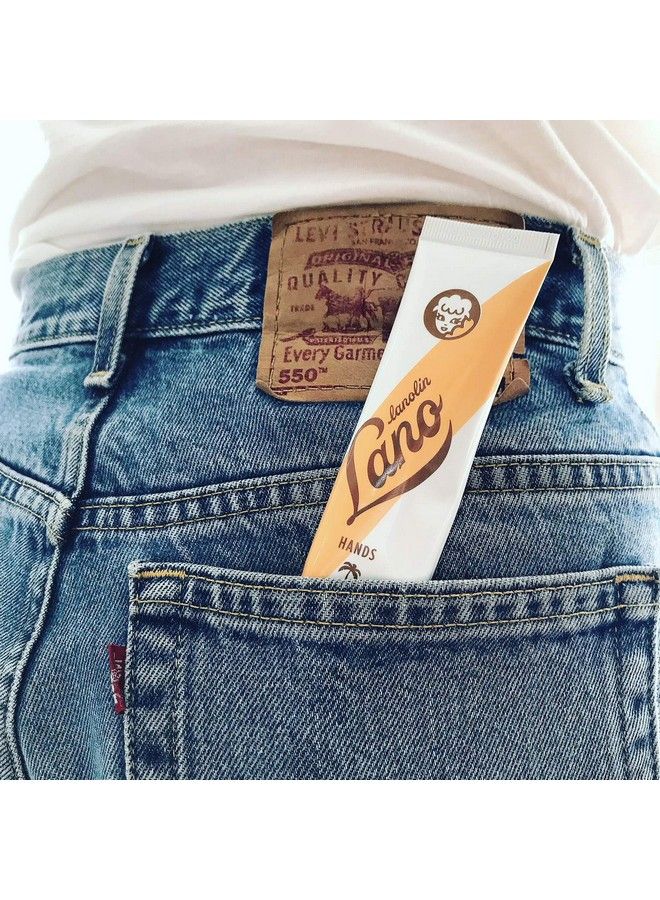 Lanolips Hand Cream Intense Coconutter Moisturizing Hand Lotion For Dry Cracked Hands + Cuticles Made With Lanolin Coconut Vitamin E + Shea Butter (50Ml) - Image 3