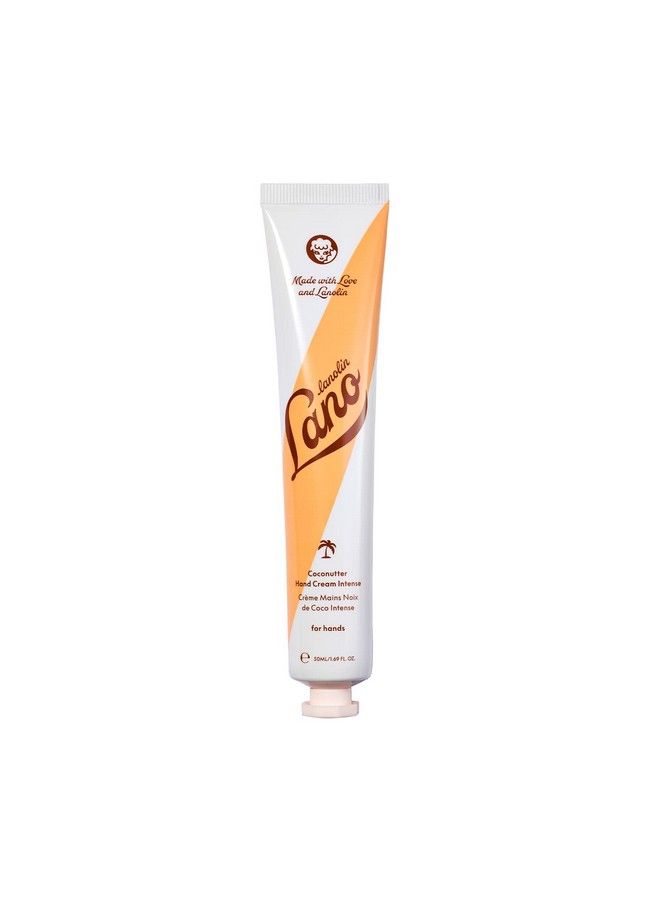 Lanolips Hand Cream Intense Coconutter Moisturizing Hand Lotion For Dry Cracked Hands + Cuticles Made With Lanolin Coconut Vitamin E + Shea Butter (50Ml) - Image 2