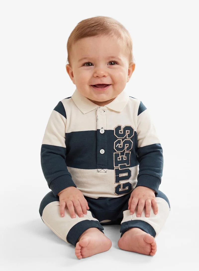 Guess Kids Interlock Polo Overall