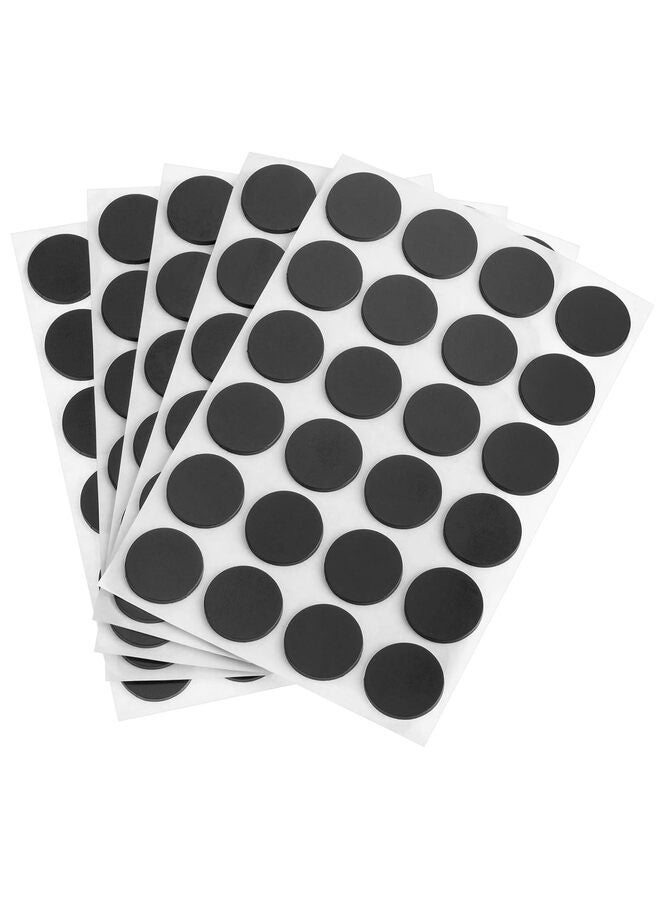 Round Magnet Sticker with Self Adhesive Backing,120Pcs Magnetic Dots Circle 0.8",Thickness 0.04'' Sticky Magnet,Peel and Stick Sticker Magnet Cards/Picture/Crafts on Fridge/Classroom - Image 1