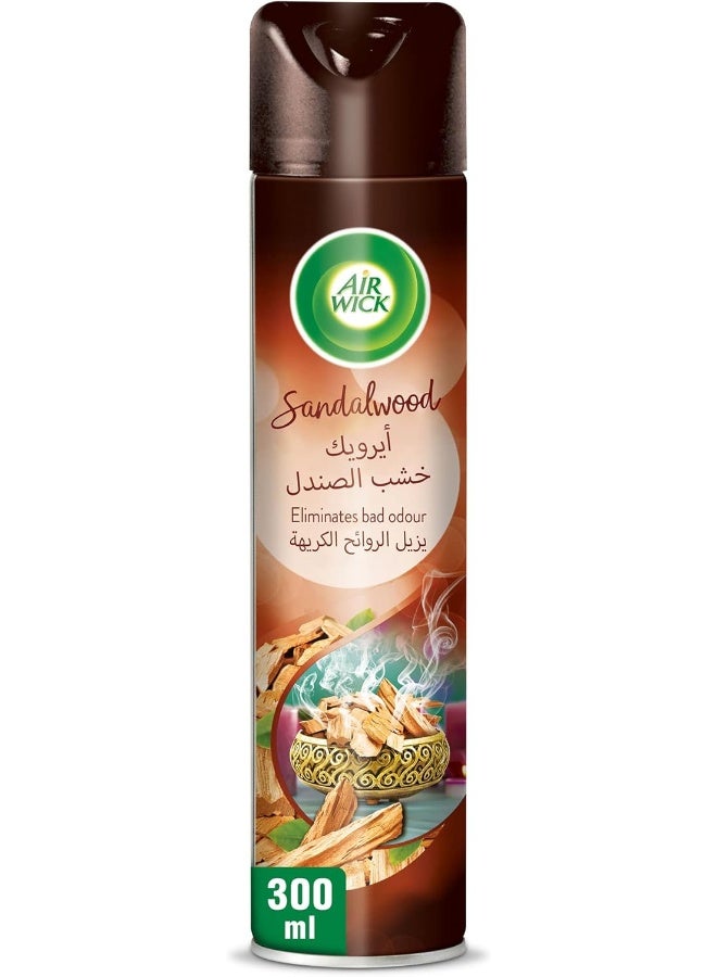 Air Wick Aerosol, Sandalwood Scent, 300ml x 3 - Image 2