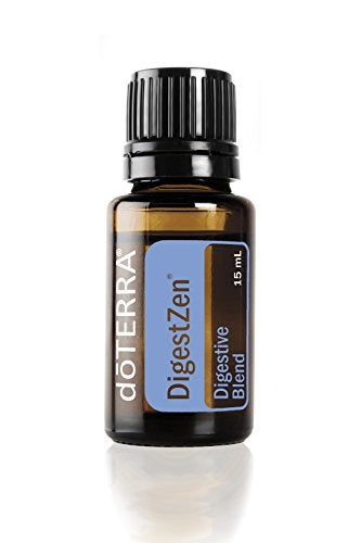 doTERRA DigestZen 15ml  Pure Essential Oil Digestive Blend with Peppermint Ginger and Other Natural Oils to Help Reduce Gas Indigestion and Upset Stomach - Image 1
