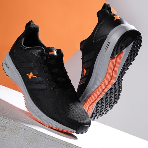 SPARX Sports Shoe SM-676 Black for Men - Image 2