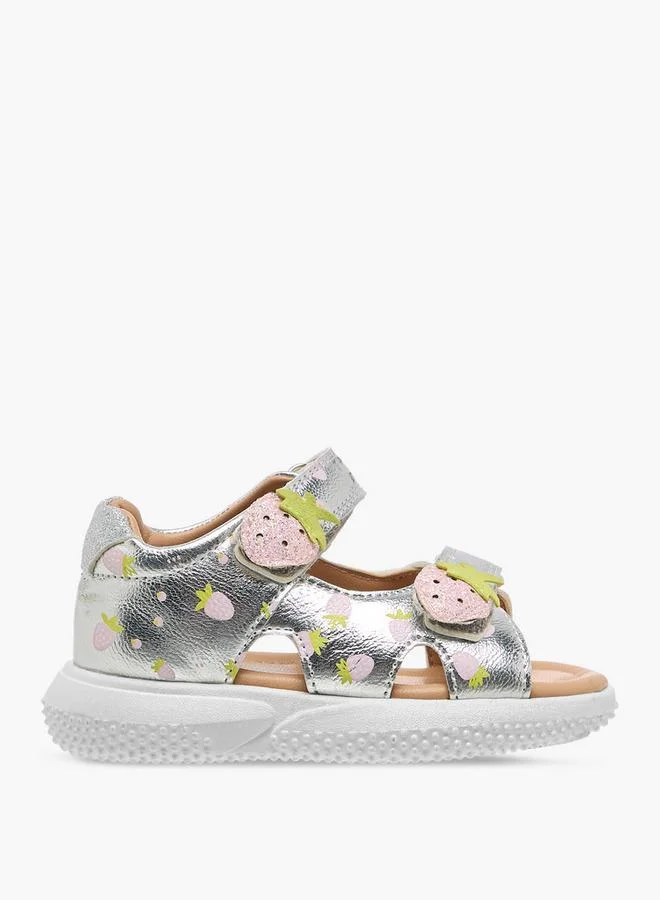 Barefeet Girls Hook and Loop Sandals