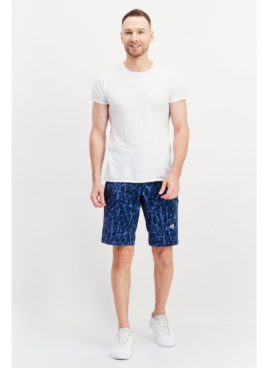 Eddie Bauer - Men Sportswear Fit Tie Dye Outdoor Short, Blue - Image 1