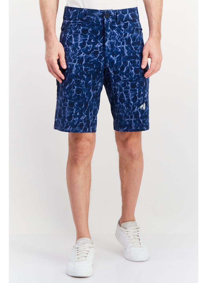 Eddie Bauer - Men Sportswear Fit Tie Dye Outdoor Short, Blue - Image 1