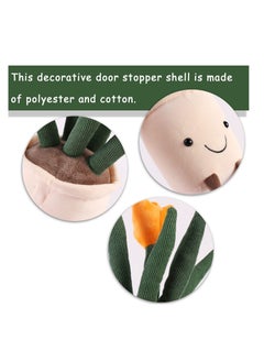Y&D Door Stopper, Cute Decorative Plant Vegetable Weighted Heavy Wall Protectors, for Home and Office Floor Interior Fabric Design, Mushroom  - Image 2