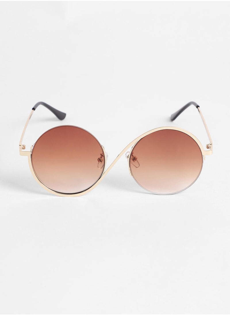Haute Sauce Swirl Round Sunglasses  - Image 4