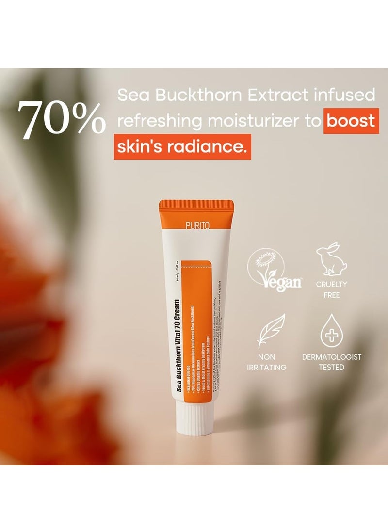 Purito Sea Buckthorn Vital 70 Cream 50ml - Image 3