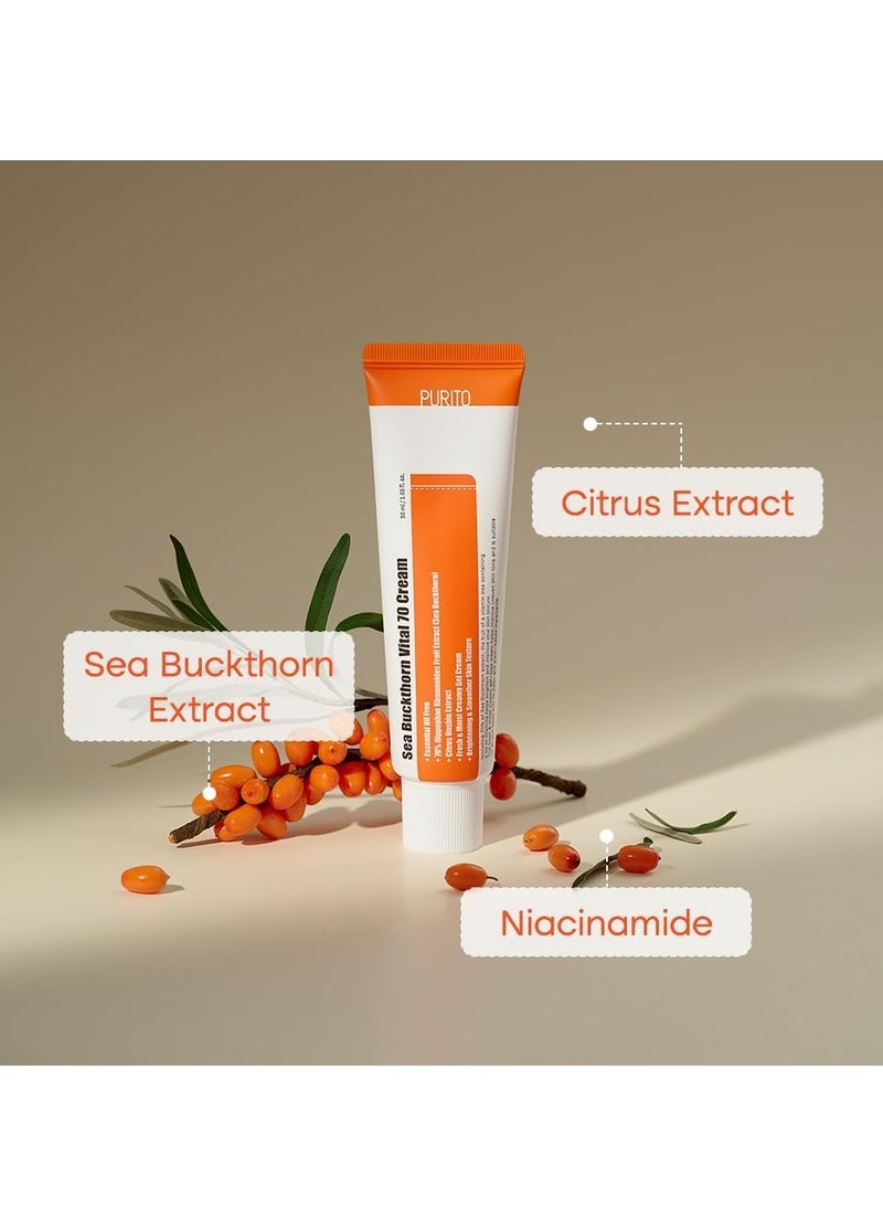 Purito Sea Buckthorn Vital 70 Cream 50ml - Image 4