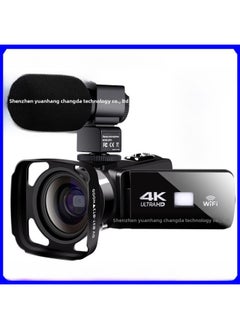 Generic 4k High-definition Digital Camera Handheld Dv Infrared Sensing Night Mode Touch Screen Computer/digital Camera/digital Camera-Body Color:Original Battery X1  - Image 2