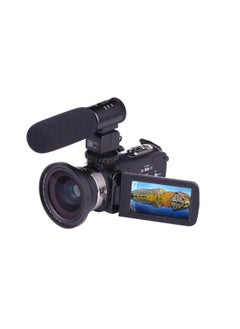 Generic 4k High-definition Digital Camera Handheld Dv Infrared Sensing Night Mode Touch Screen Computer/digital Camera/digital Camera-Body Color:Original Battery X1  - Image 5