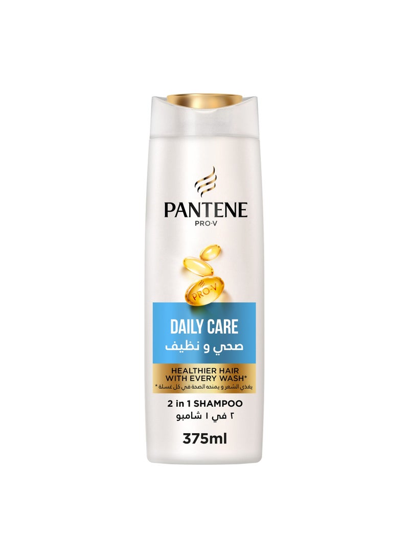 Pantene Pro-V Daily Care 2In1 Shampoo 375ml - Image 1