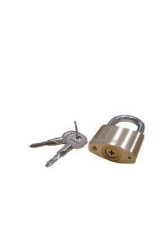 Generic Heavy Duty Brass Padlock 32mm - Small Size - 90g - Star Key Not Duplicated - Very High Security - With 3 Copy Keys  - Image 3