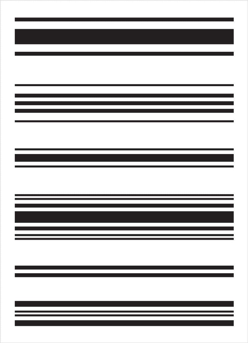 Ivanas Ivanas Tea Towel Stripe Stencil Reusable Mylar Template Paint Wood Sign Fabric Craft Rustic Pattern French Country Home Decor DIY Farmhouse Scrapbook Journal Stamping Size - Image 4