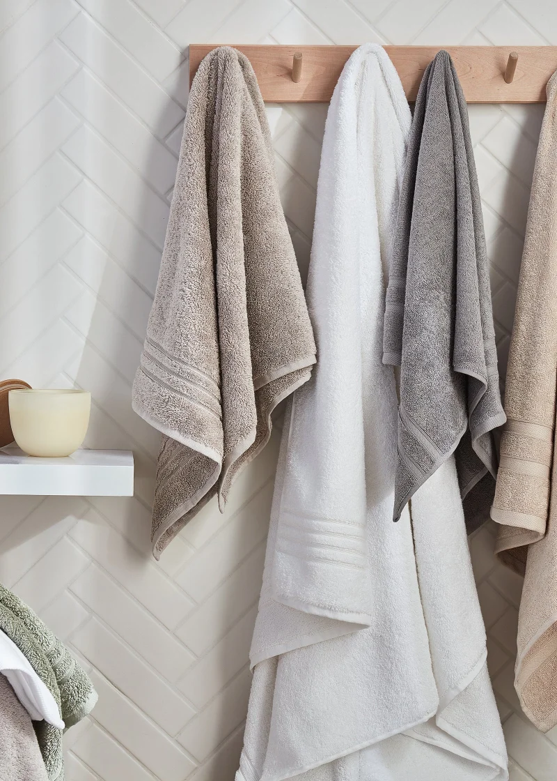 Matalan White 100% Egyptian Cotton Towels